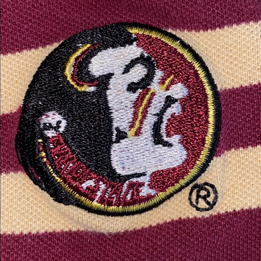 FSU Seminoles Women’s Striped Polo - Picture 7 of 7